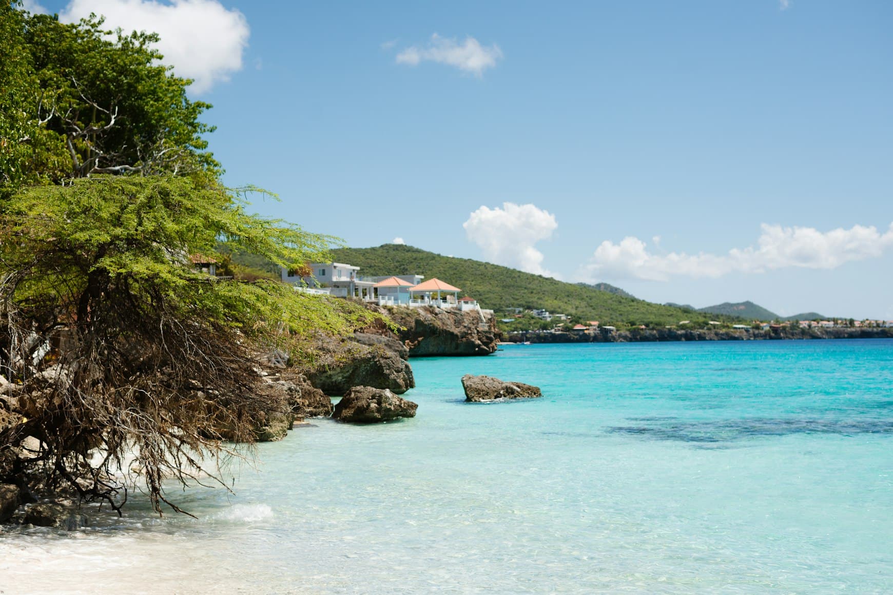 Turquoise coastline of Curaçao